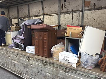 屋外不用品の一括撤去 アフター